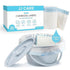 JJ CARE Commode Liners for Bedside Toilet Chair Bucket with Absorbent Pads (Pack of 30, 90)